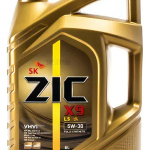 Aceite Motor Zic X9 5W30 6 Litros Gasolina y Diesel Sintetico con DPF/