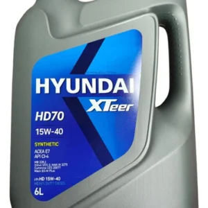 Aceite Motor Hyundai 15W40 6Lts Diesel Xteer Bidon